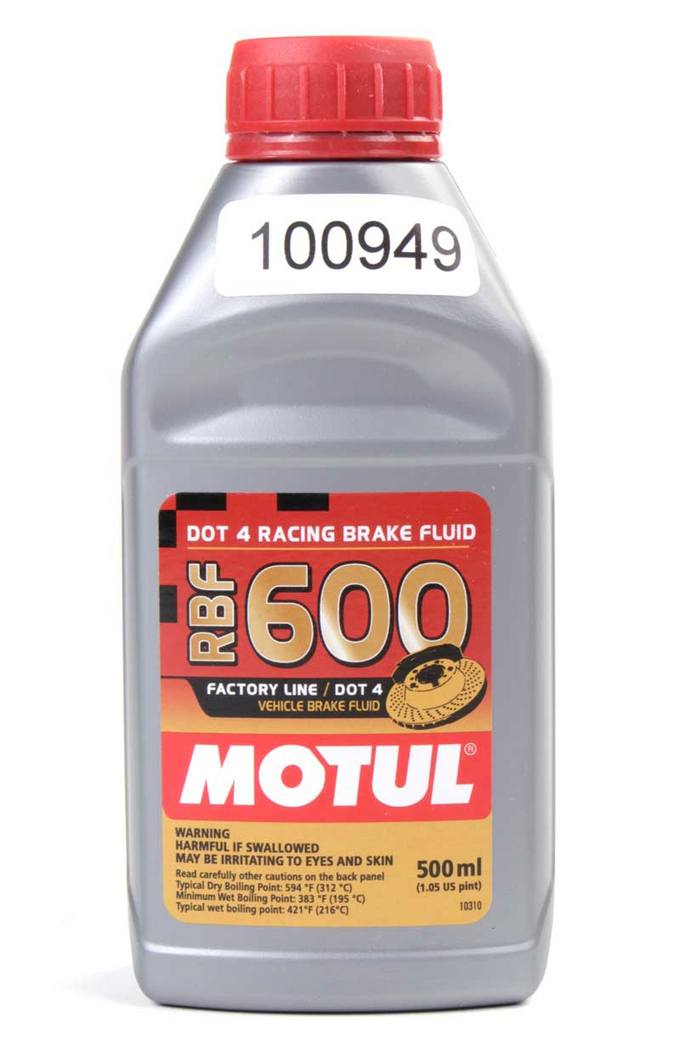 RBF600 Brake Fluid DOT 4 (500ml) Motul 100949